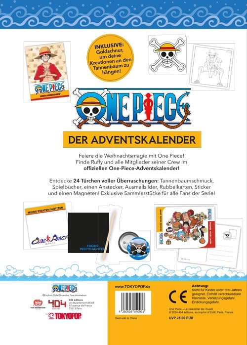 "TOKYOPOP" One Piece kalendarz adwentowy