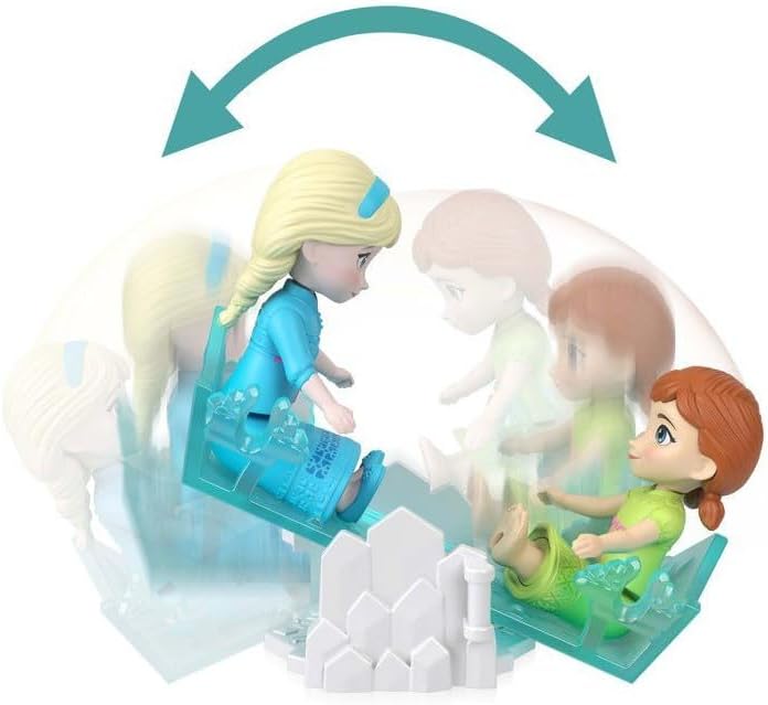 Mattel Disney Frozen młoda Anna i Elsa kalendarz adwentowy