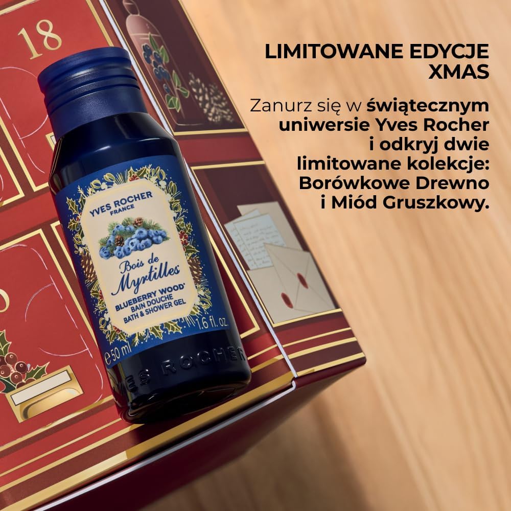 Yves Rocher Kalendarz adwentowy z kosmetykami – 24 niespodzianki