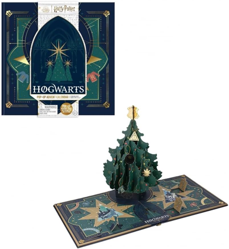 Harry'ego Pottera Kalendarz adwentowy w Hogwarcie 24 dni Pop Up Choinka