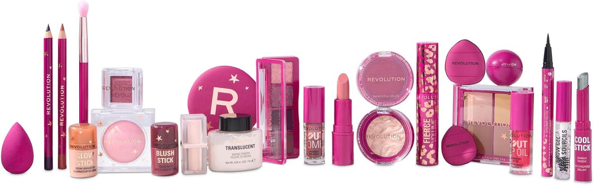 Revolution Makeup Kalendarz adwentowy – 24 kosmetyki do makijażu