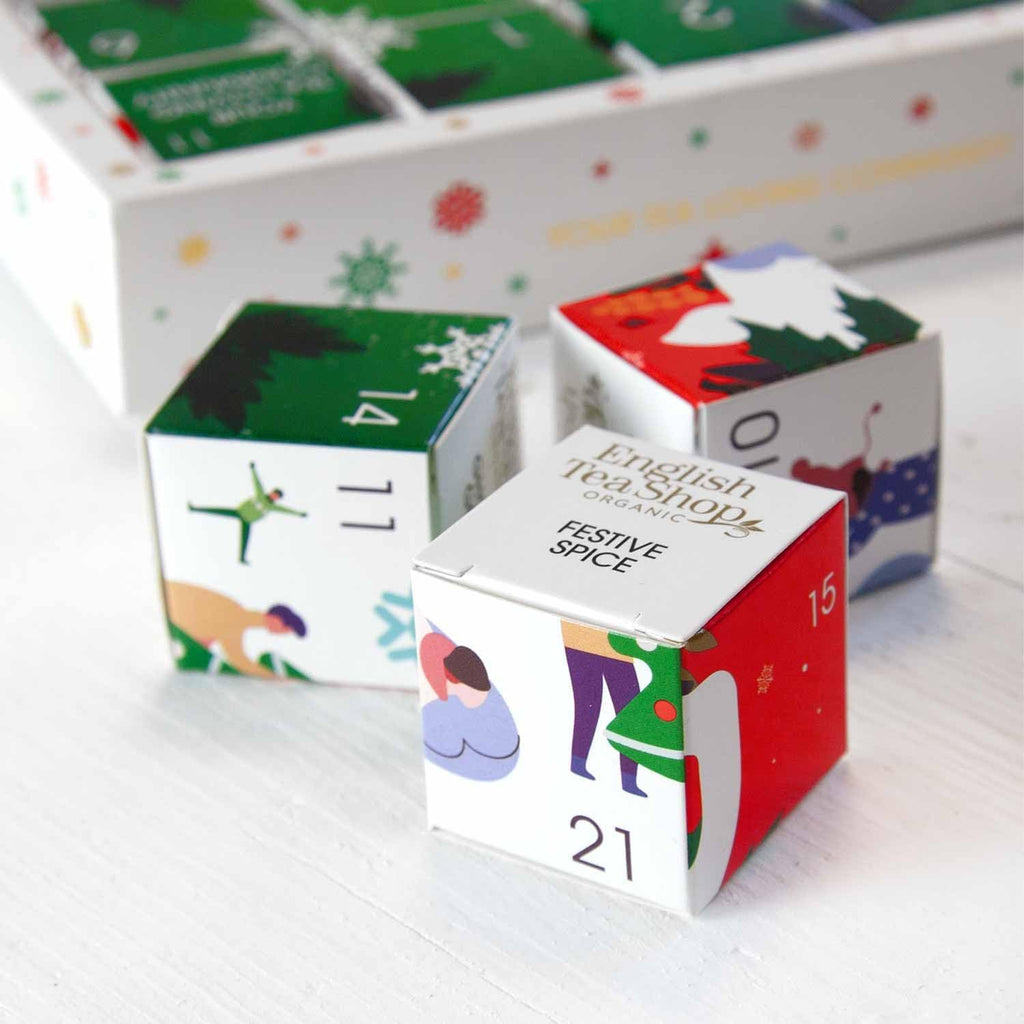 English Tea Shop Kalendarz Adwentowy ETS Green Puzzle 25 sztuk