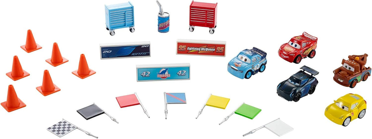 Mattel Disney Cars GBV45 Disney Pixar Cars kalendarz adwentowy wielokolorowy