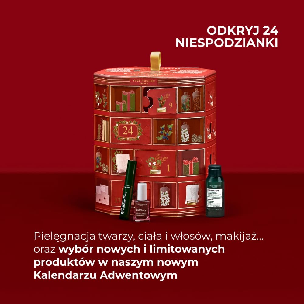 Yves Rocher Kalendarz adwentowy z kosmetykami – 24 niespodzianki