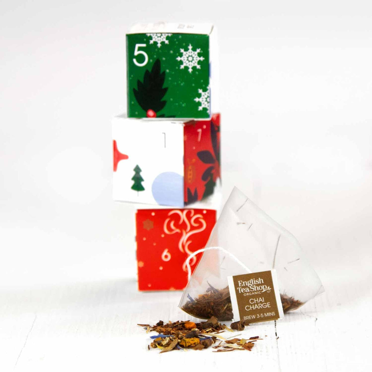 English Tea Shop Kalendarz Adwentowy ETS Green Puzzle 25 sztuk