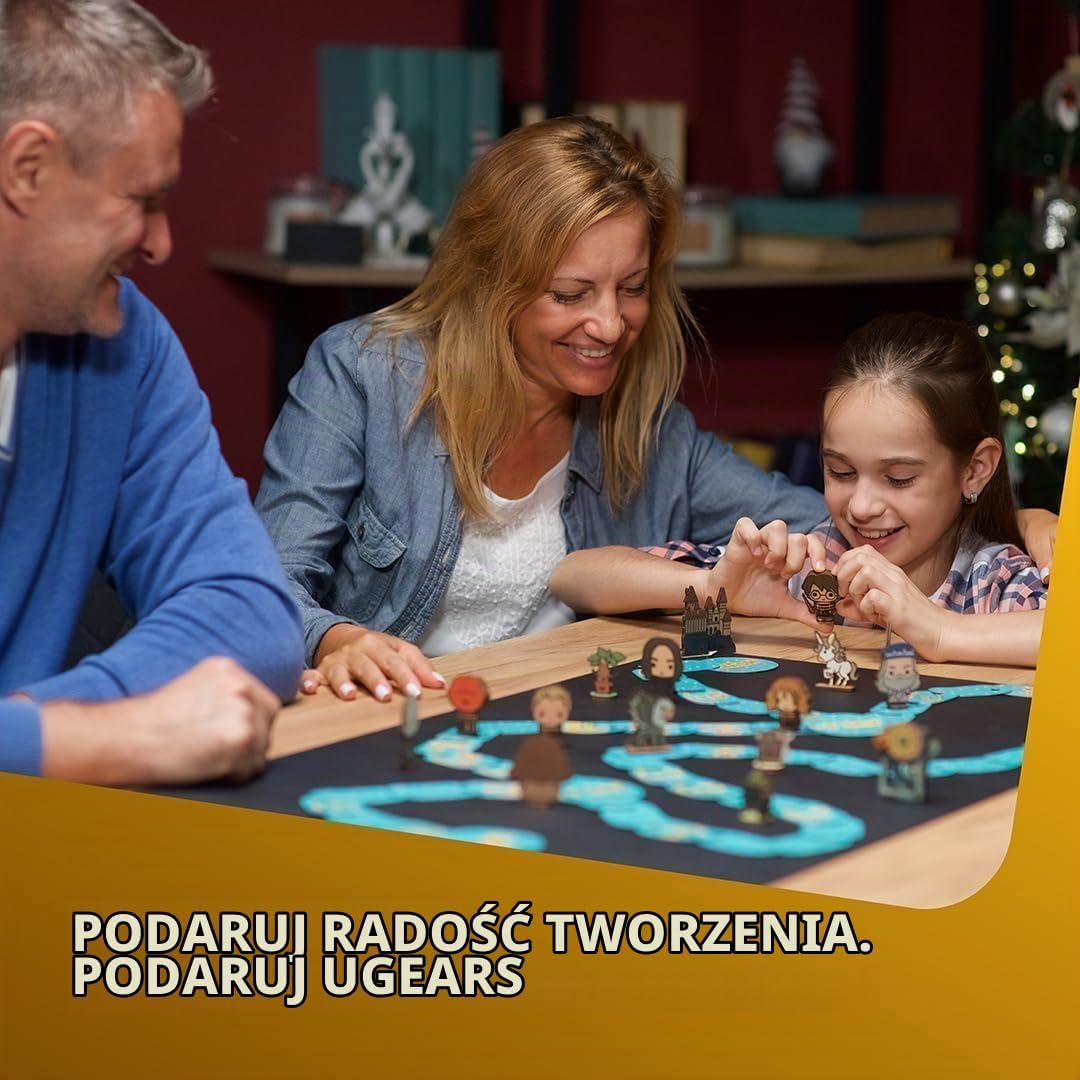 UGEARS Harry Potter Droga do Hogwartu – kalendarz adwentowy 3D