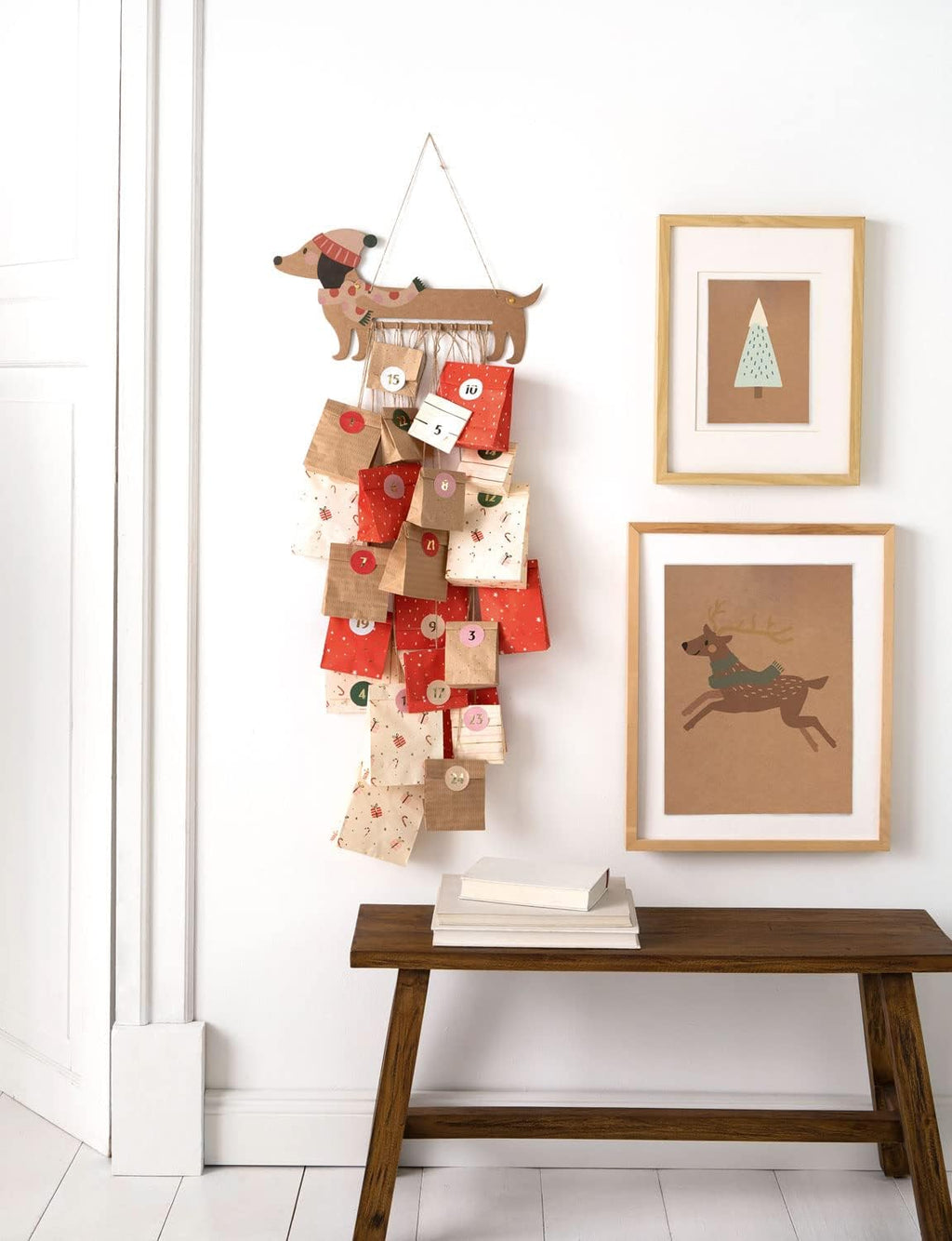 Folia 9382 – zestaw kalendarza adwentowego "Sausage Dog"