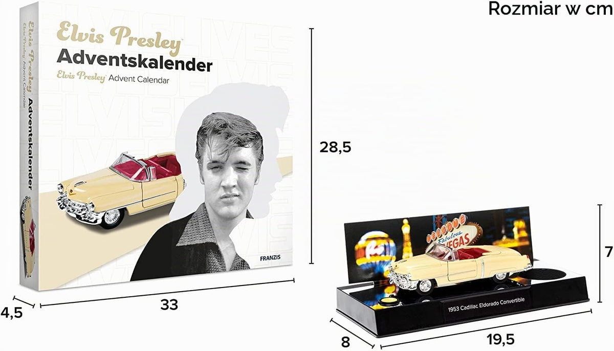 FRANZIS 55120 – Elvis Presley Adventskalender – kalendarz adwentowy
