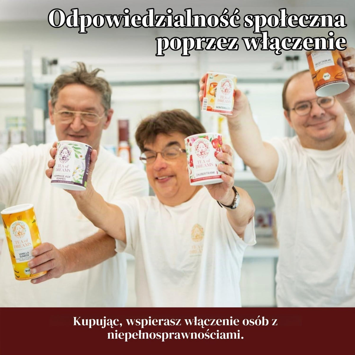 Tea of Dreams Kalendarz adwentowy z herbatą ekologiczną na rok 2023