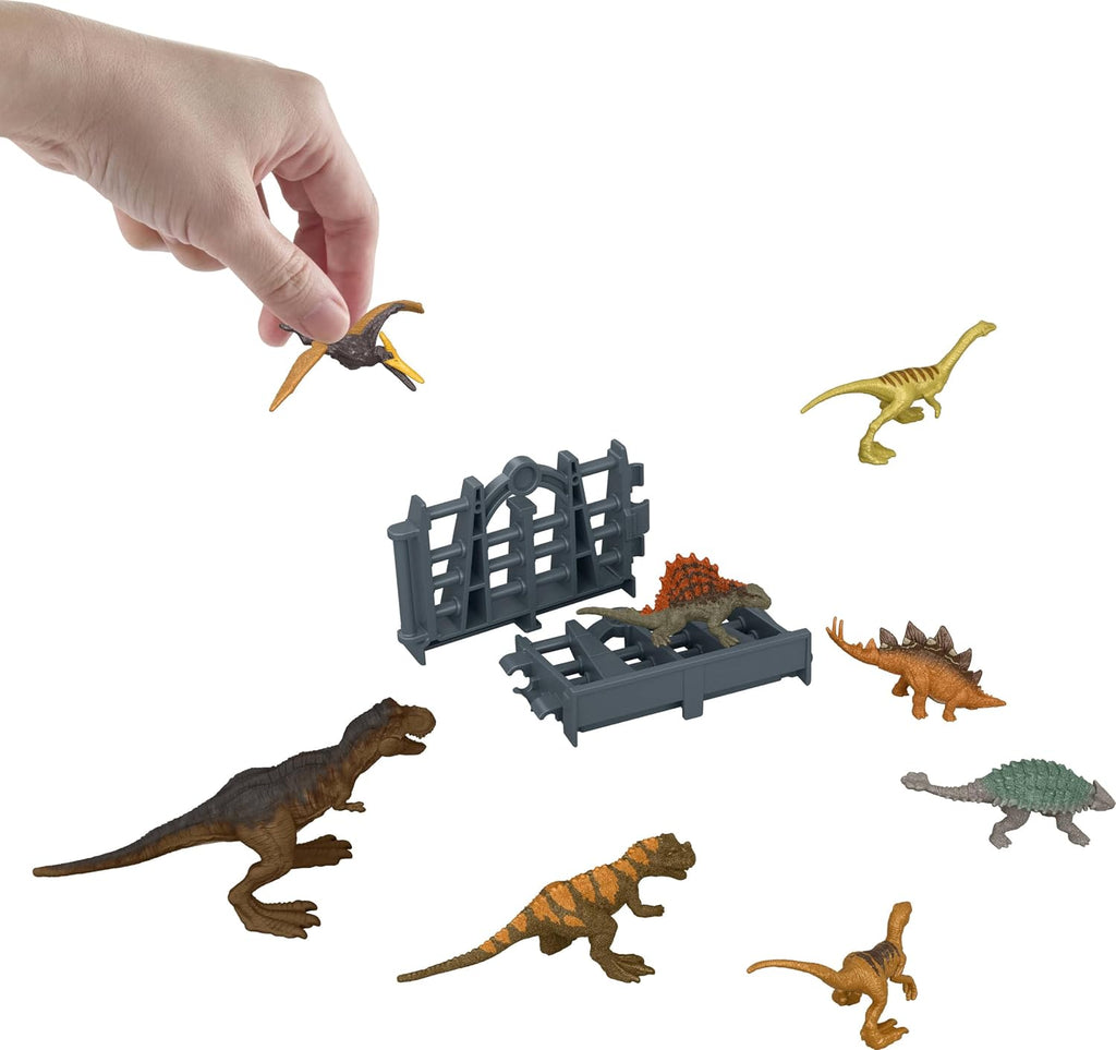 Mattel Jurassic World Kalendarz adwentowy – 19 mini dinozaurów