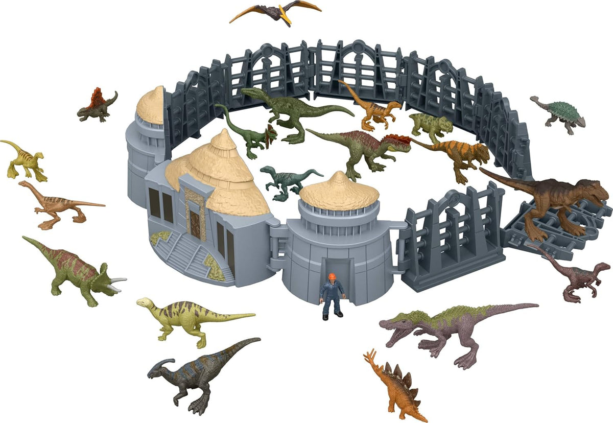 Mattel Jurassic World Kalendarz adwentowy – 19 mini dinozaurów
