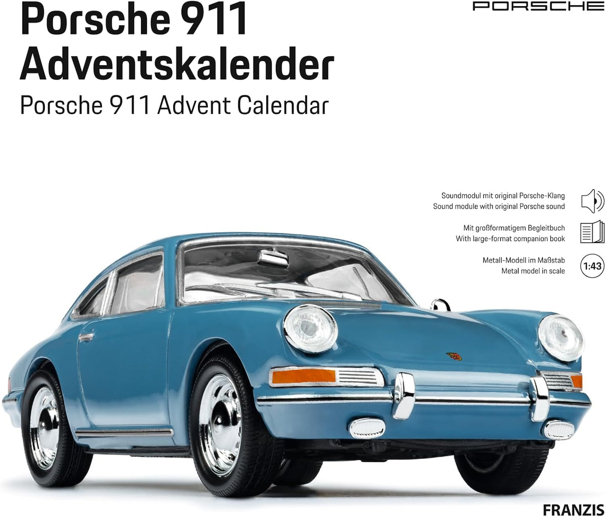 Franzis FRANZIS Porsche 911 55199 Kalendarz adwentowy Czerwony metalowy