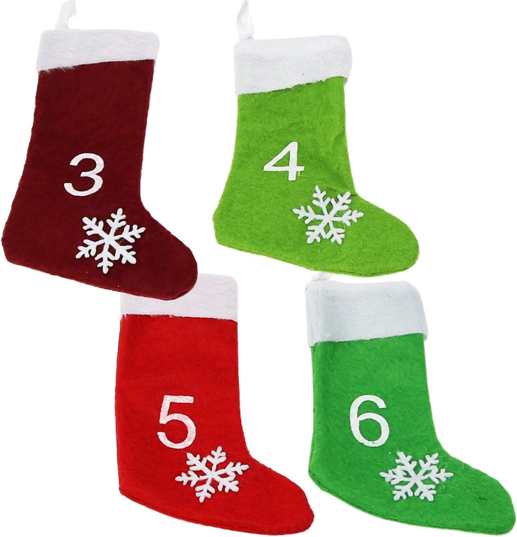 Com-four® Kalendarz adwentowy do powieszenia i wypelnienia