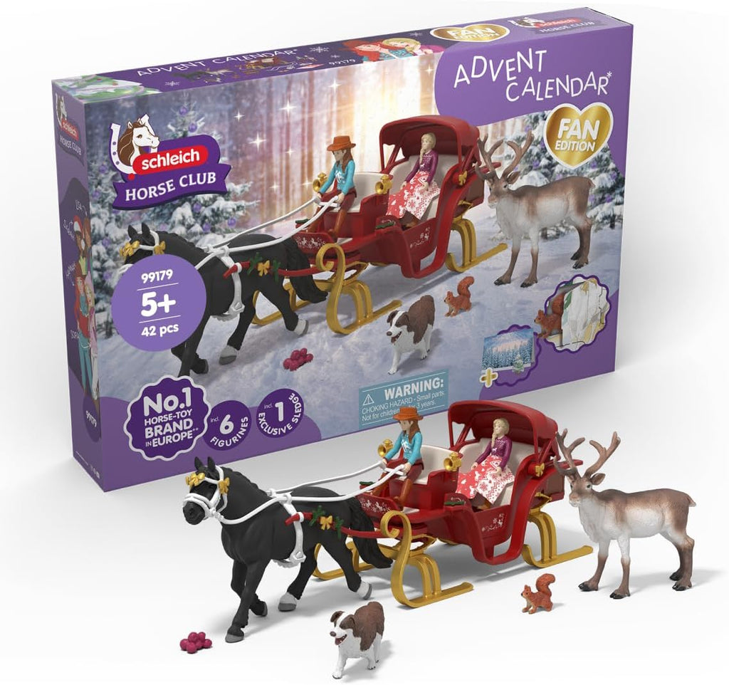 Schleich HORSE CLUB – Duży kalendarz adwentowy 2025