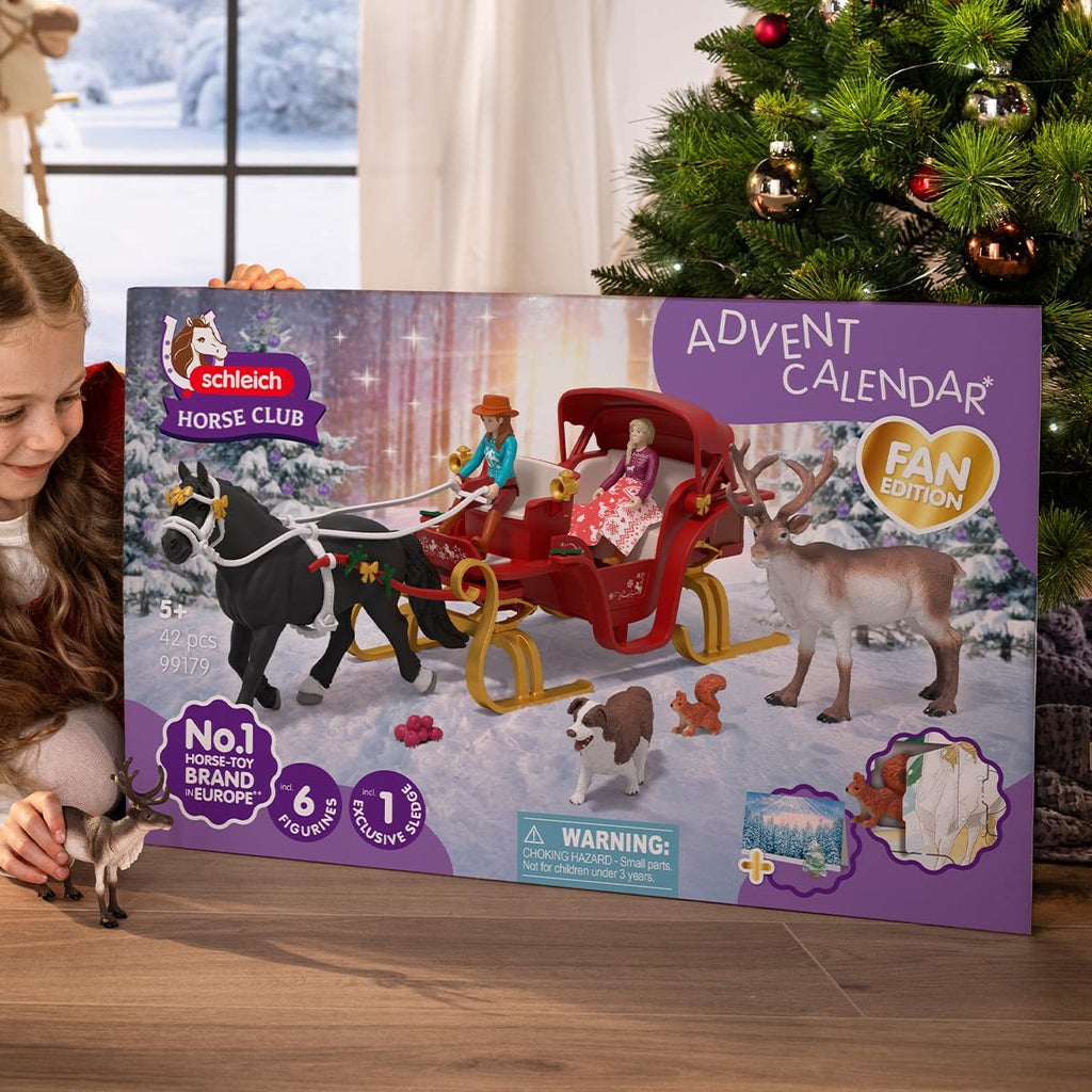 Schleich HORSE CLUB – Duży kalendarz adwentowy 2025