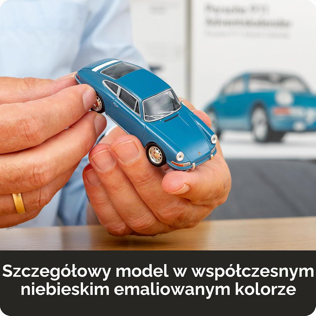 FRANZIS 67664 – Porsche 911 Adventskalender Emailleblau – kalendarz