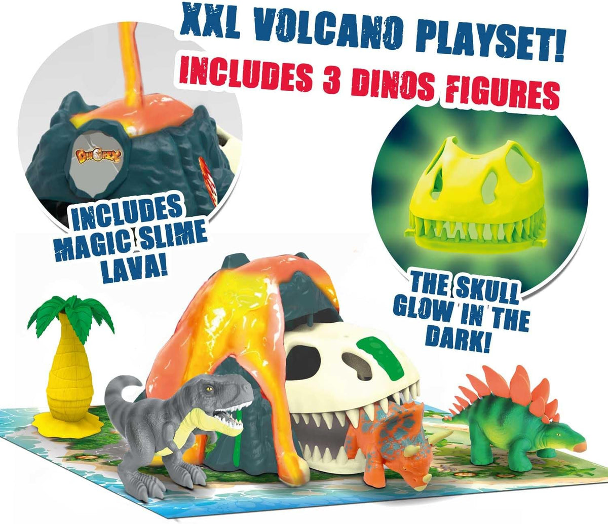CRAZE Kalendarz adwentowy z zabawkami Dino Playset