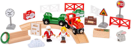 BRIO World 36100 Kalendarz adwentowy do kolejki drewnianej