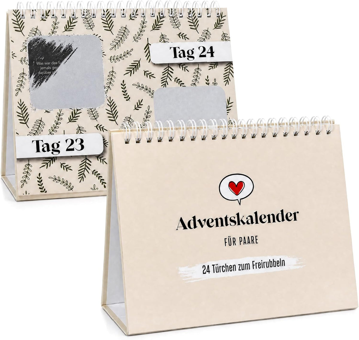 Kalendarz adwentowy dla par – 24 randki do zdrapywania
