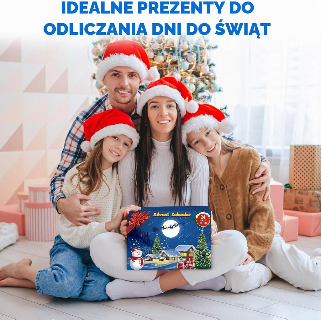 Pozemu Kalendarz adwentowy 2024 Puzzle dla dorosłych