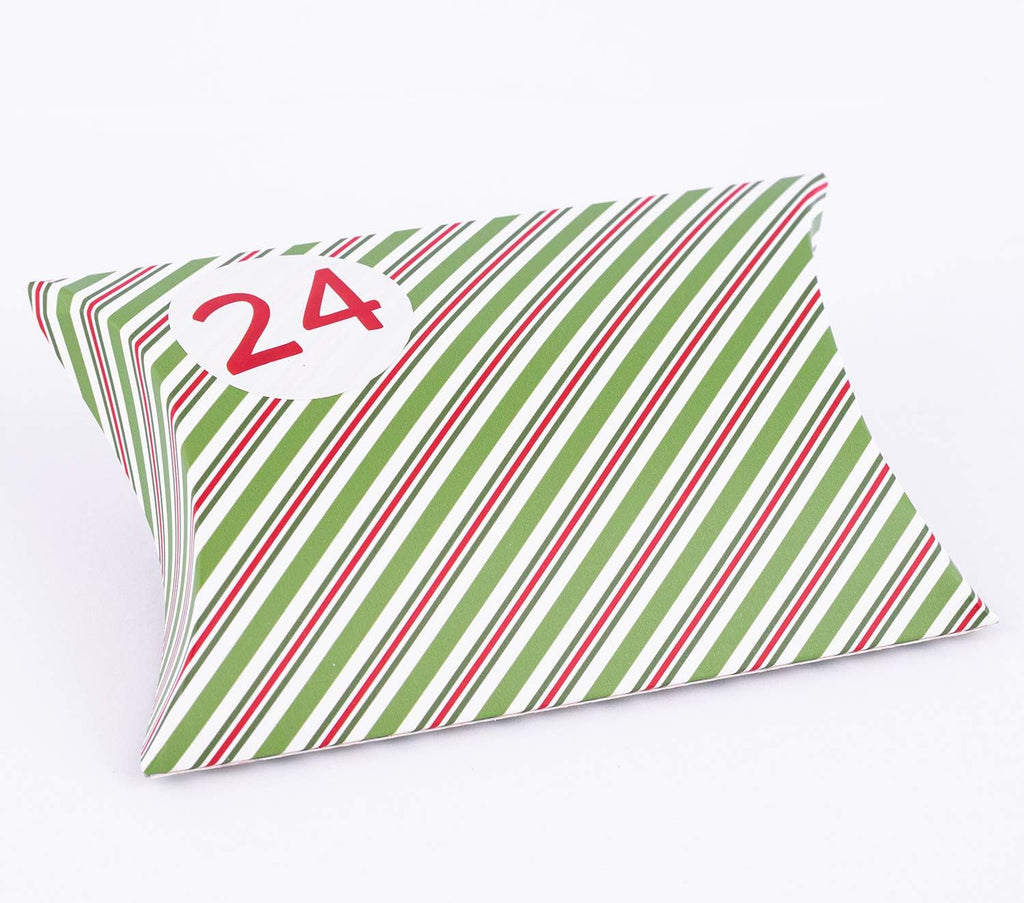 Pajoma Pillow Green kalendarz adwentowy do napełniania
