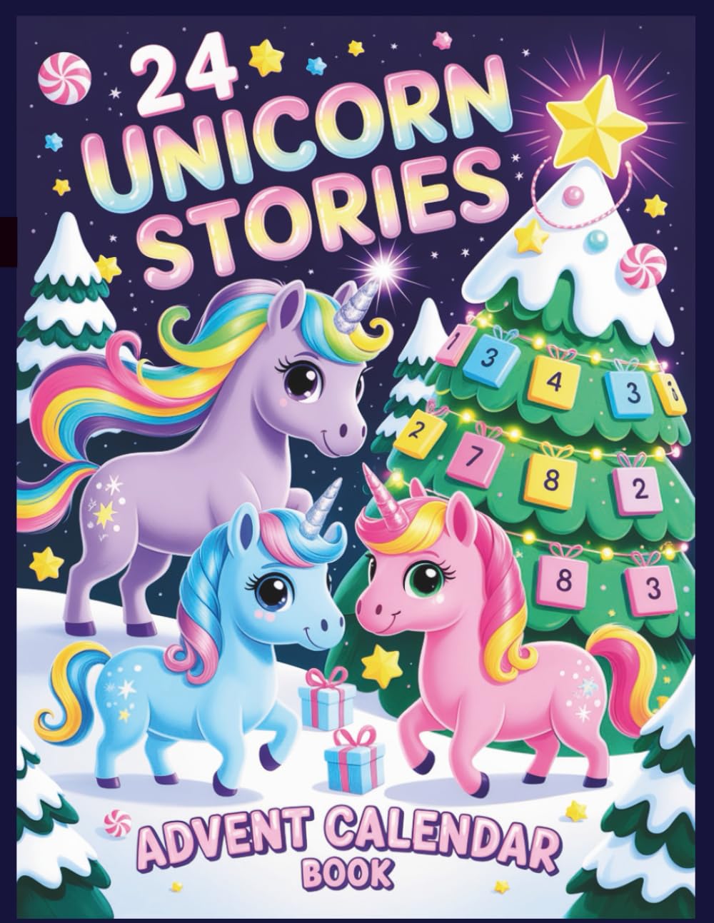Wydanie: Angielski Dreamy Brains (Autor) Format: Miękka oprawa 24 Unicorn Stories Advent Calendar Book: A Magical Christmas Countdown Storybook with 24 E