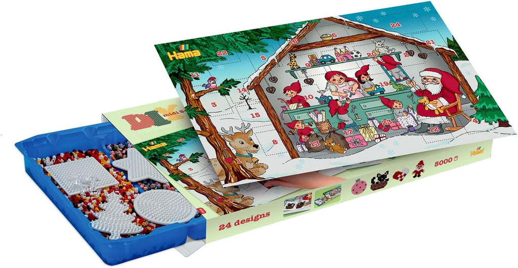 Hama Hama - Pudełko kalendarza adwentowego, 3046