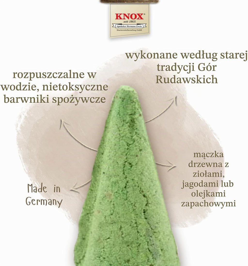 KNOX Knox Kalendarz adwentowy z 24 niebiańskimi zapachami – Budenzauber 2022 – Made in Germany