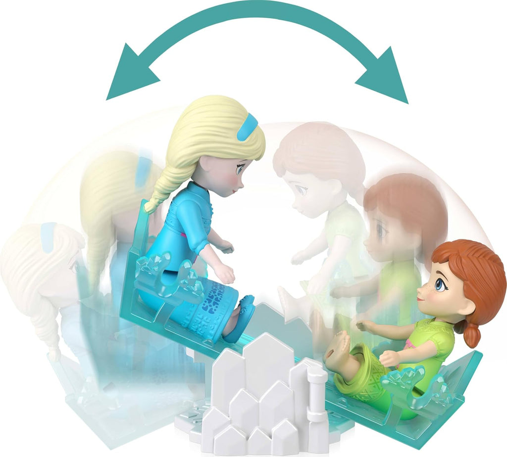 Mattel Disney Frozen młoda Anna i Elsa kalendarz adwentowy