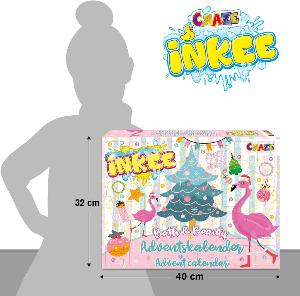 CRAZE Kalendarz adwentowy INKEE 32688 dla dzieci