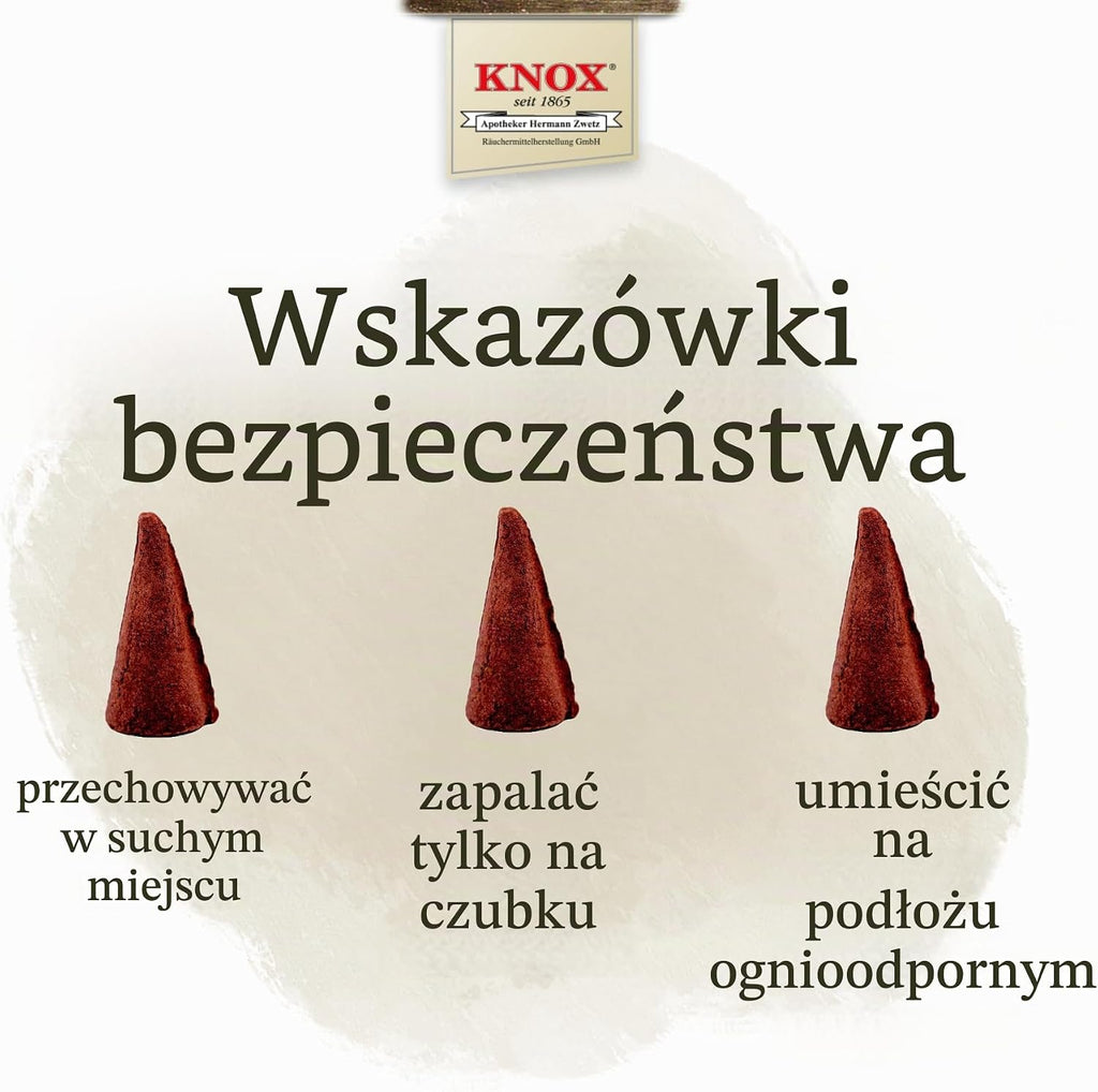 KNOX Knox Kalendarz adwentowy z 24 niebiańskimi zapachami – Budenzauber 2022 – Made in Germany