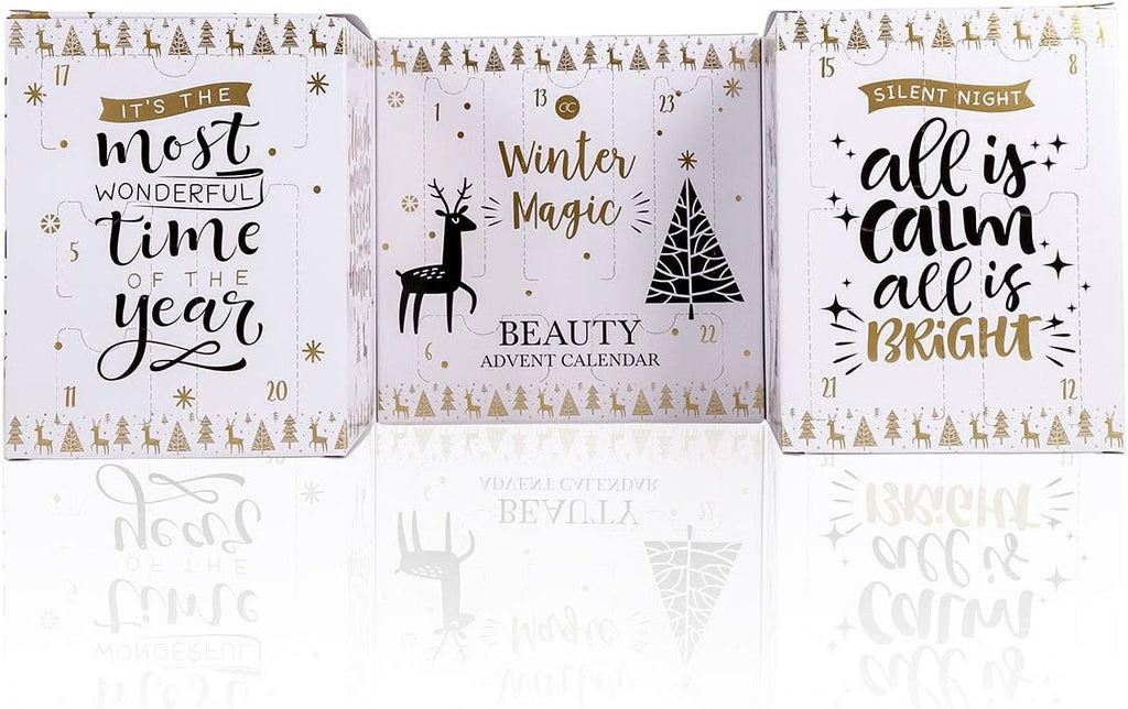 accentra Kalendarz adwentowy Beauty – 24 kosmetyki do makijażu
