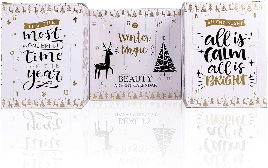 accentra Kalendarz adwentowy Beauty – 24 kosmetyki do makijażu
