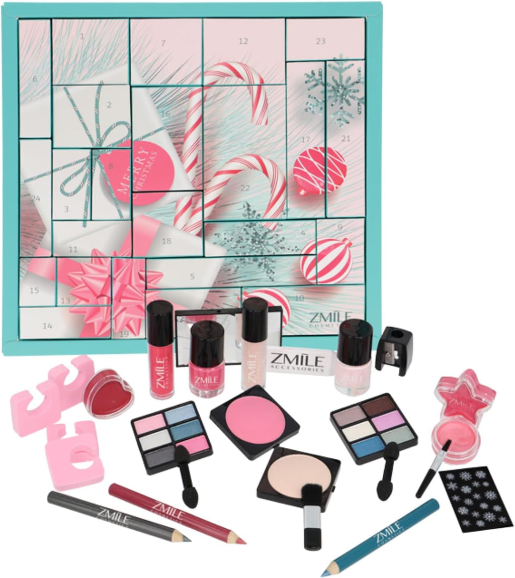 ZMILE Cosmetics ZMILE COSMETICS Beauty kalendarz adwentowy Sweet as Candy – 24 niespodzianki do makijażu i
