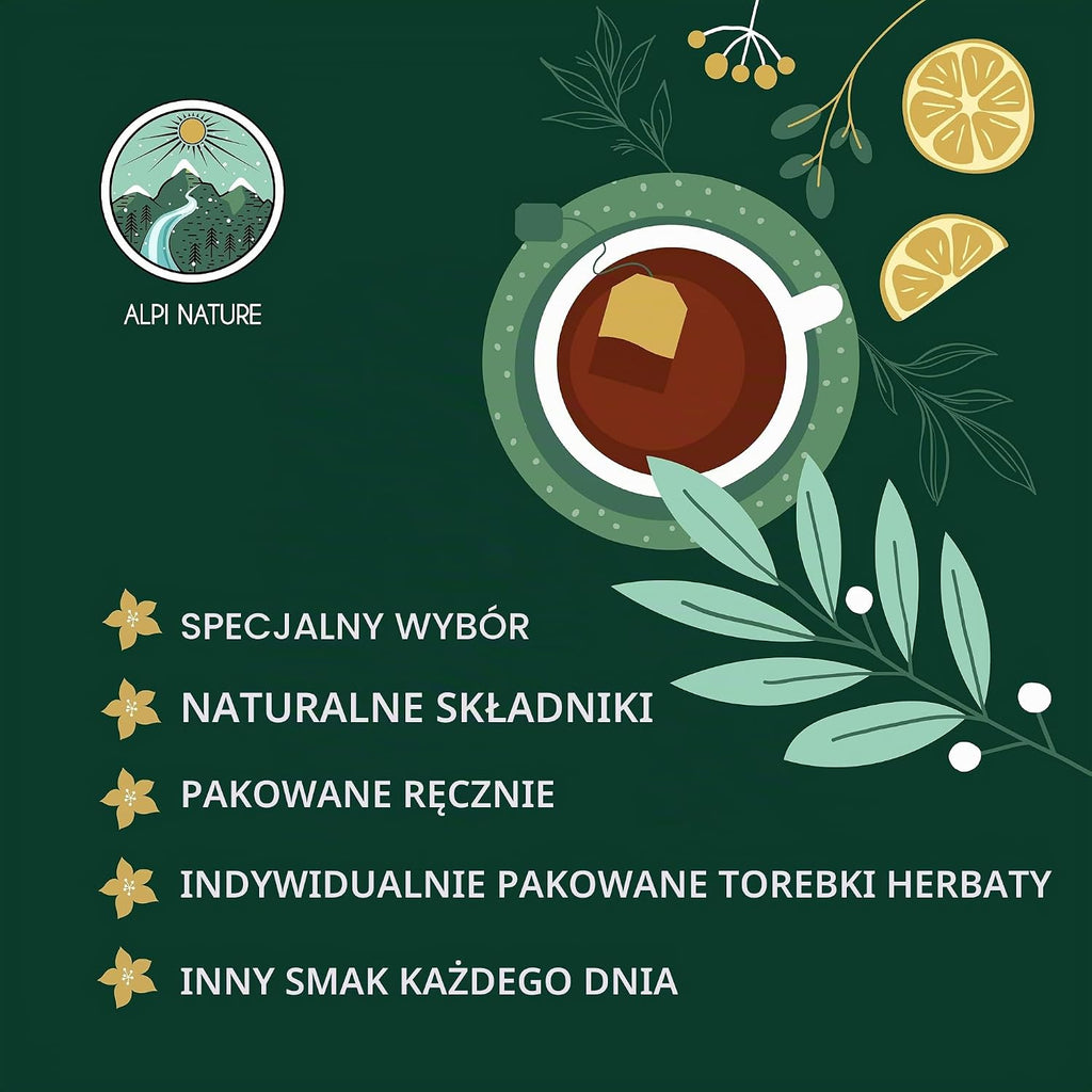 Alpi Nature Kalendarz adwentowy z herbatą – 24 herbaty i napary