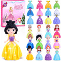 Princess Advent Calendar 24 Day Countdown Toy with Dress Up Clothes