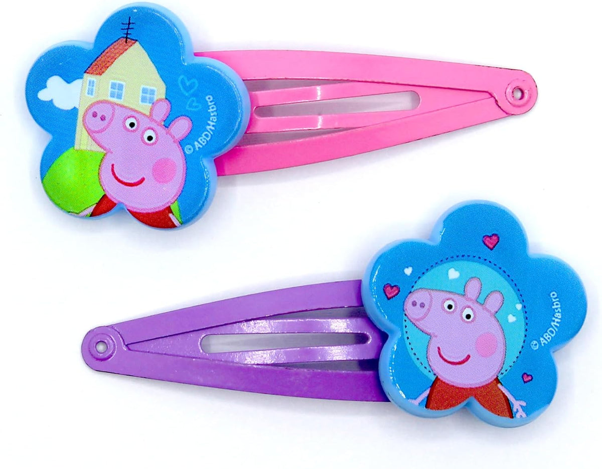 Joytoy Kalendarz adwentowy Peppa Pig z biżuterią i akcesoriami do włosów, 28 x 7 x 28 cm