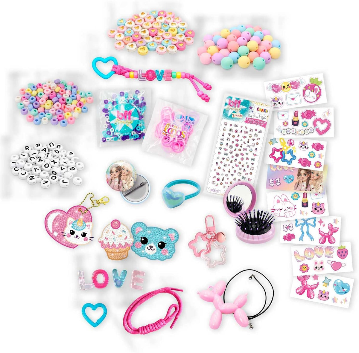 CRAZE CRAZE BFF & Friends kalendarz adwentowy 2026 – biżuteria DIY i kreatywny