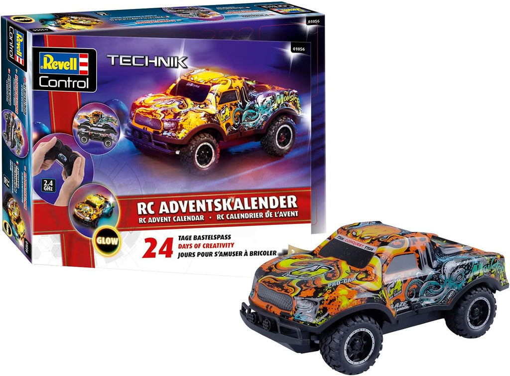 Revell Kalendarz adwentowy RC Christmas Driver – auto na pilota