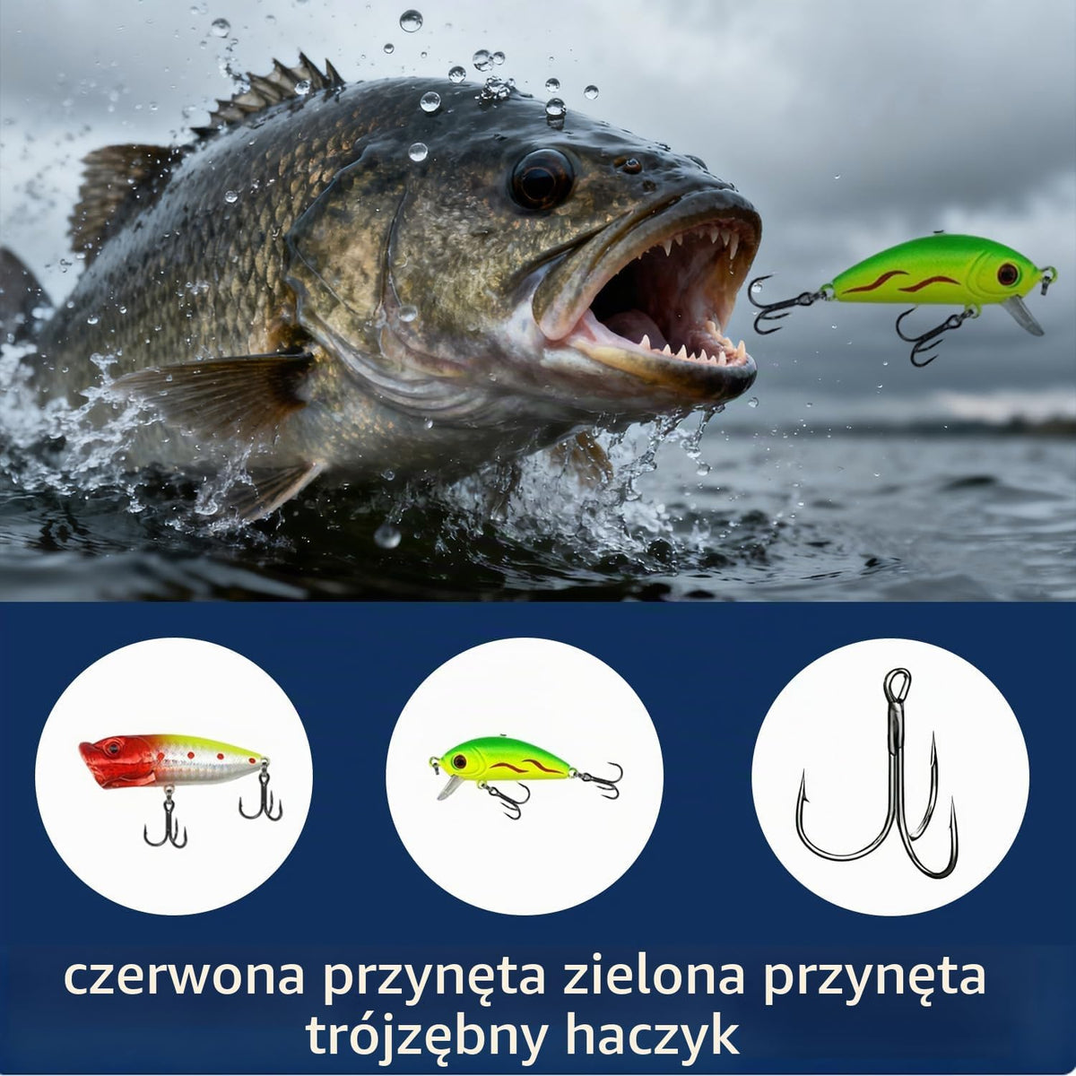 WZERHO Kalendarz adwentowy 2024 dla wędkarzy i mężczyzn