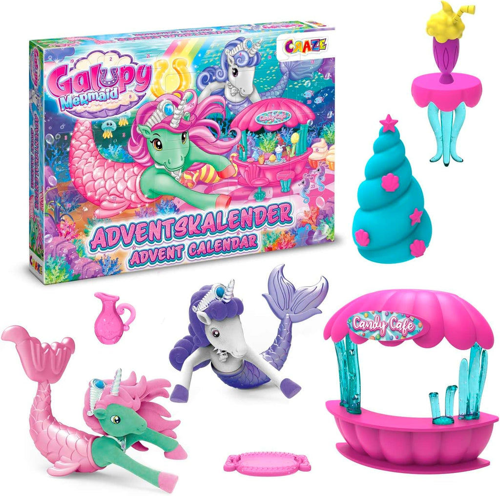Galupy Craze 43219 Kalendarz Adwentowy – Wielokolorowy