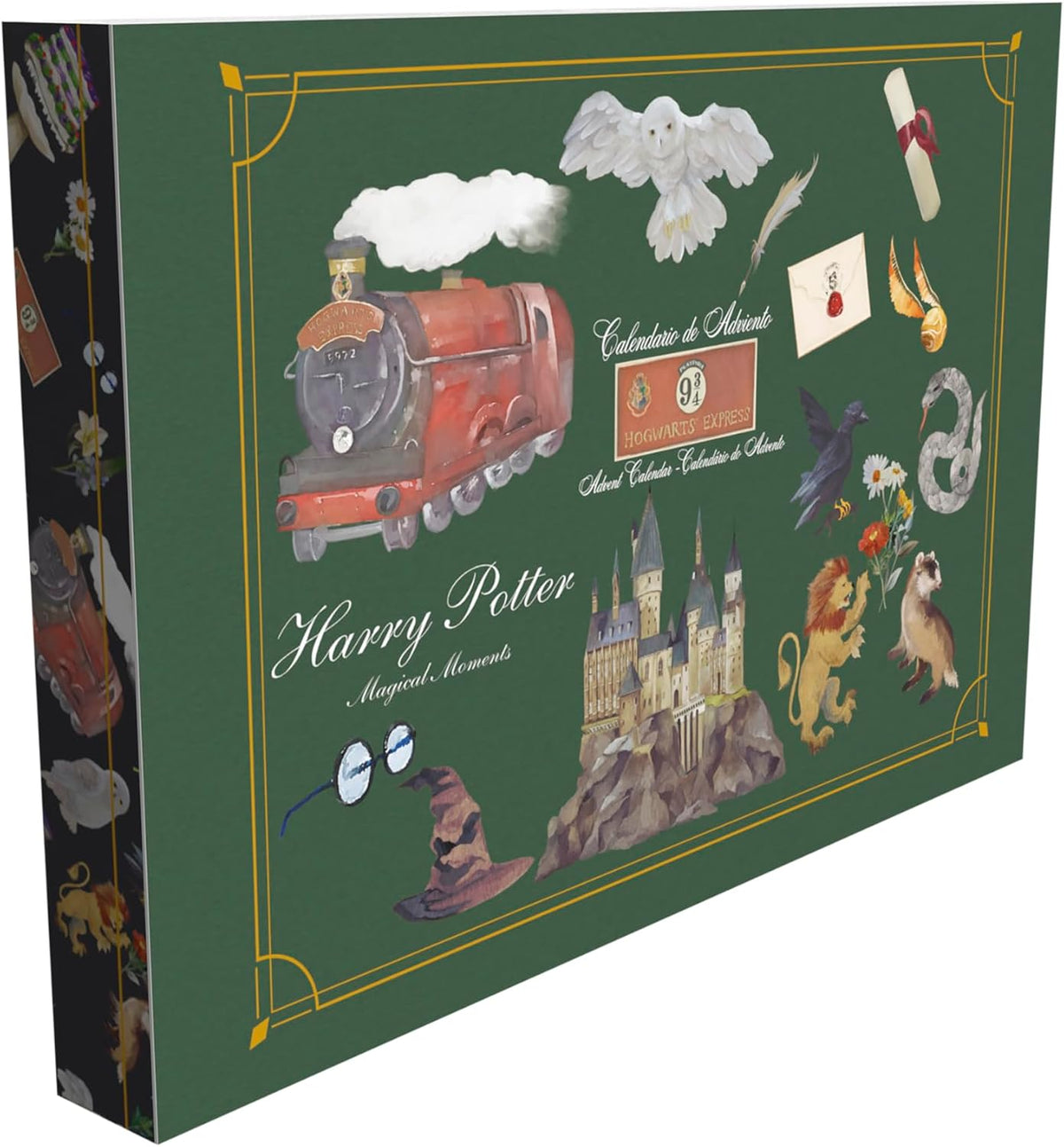 CYPBRANDS CYP Brands Harry Potter kalendarz adwentowy, kalendarz, prezent, Boże Narodzenie, zielony,