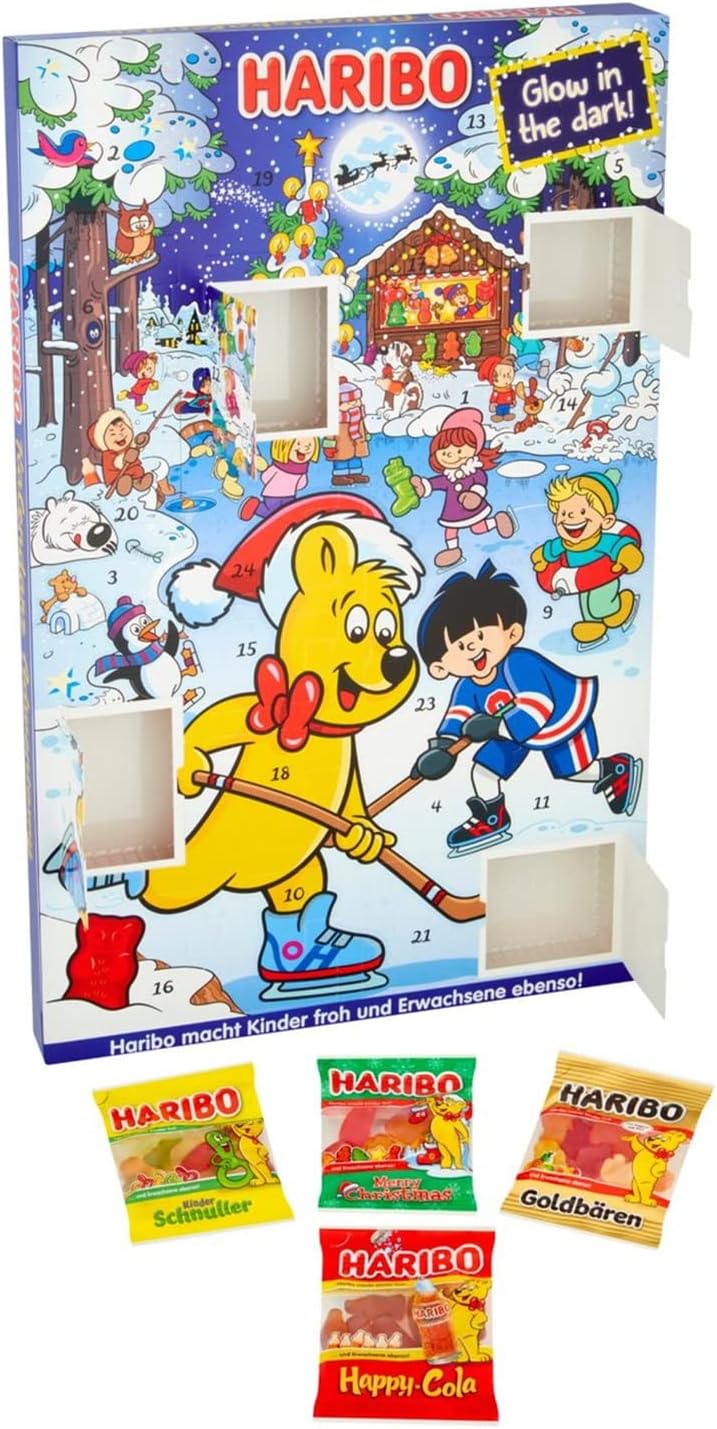 HARIBO Haribo Kalendarz adwentowy, wypieki bożonarodzeniowe, 300 g