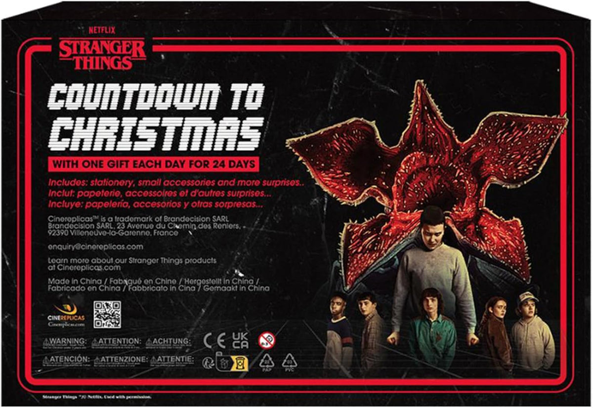Cinereplicas – Kalendarz adwentowy Stranger Things Deluxe 2024