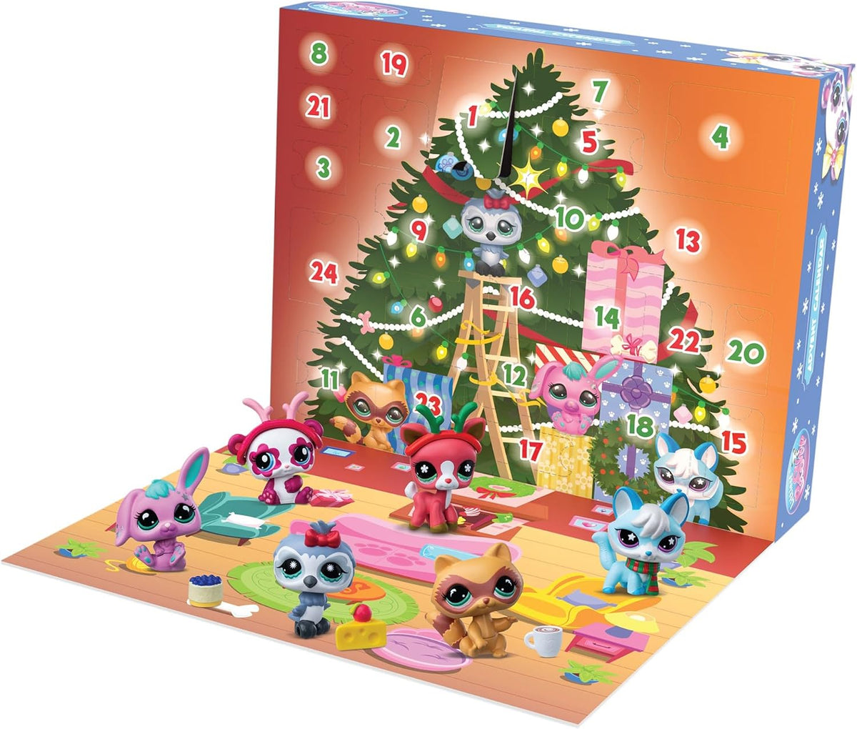 Littlest Pet Shop Kalendarz adwentowy – 8 zwierzaków i 16 akcesoriów