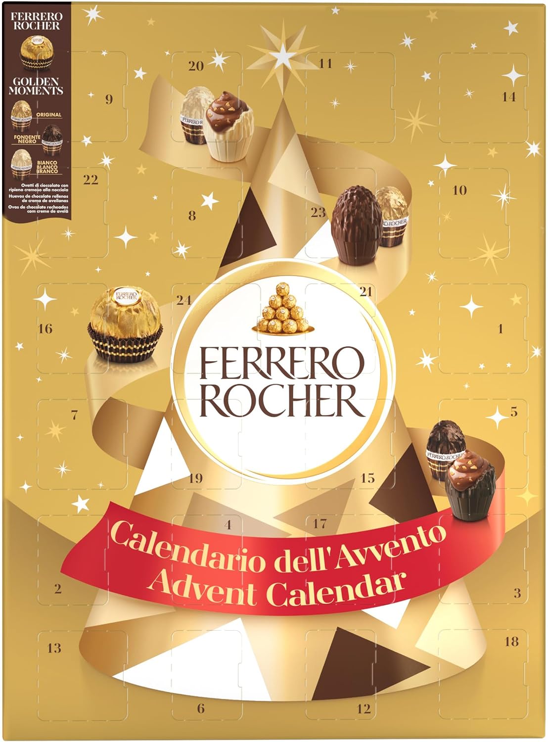 Ferrero Ferrero Rocher & Goldene Moment kalendarz adwentowy 258 g