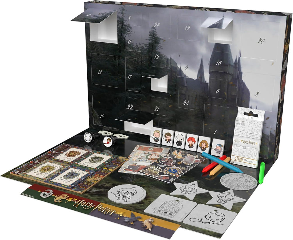 CYPBRANDS CYP Brands Harry Potter kalendarz adwentowy, kalendarz, prezent, Boże Narodzenie, zielony,