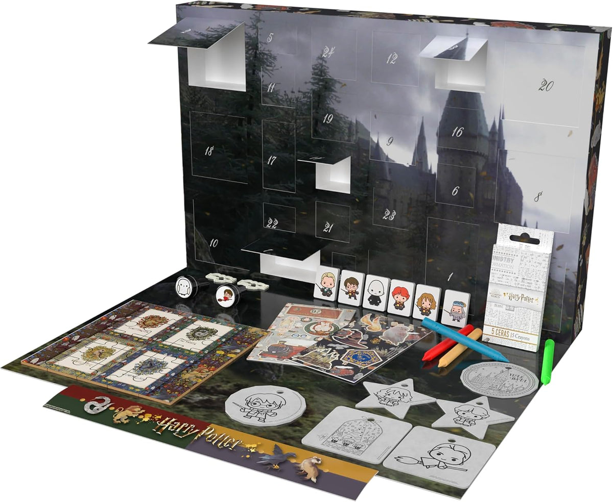 CYPBRANDS CYP Brands Harry Potter kalendarz adwentowy, kalendarz, prezent, Boże Narodzenie, zielony,