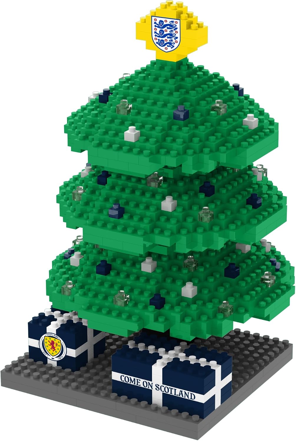FOCO FOCO na oficjalnej licencji Scotland BRXLZ model konstrukcyjny 3D z klocków kalendarz adwe