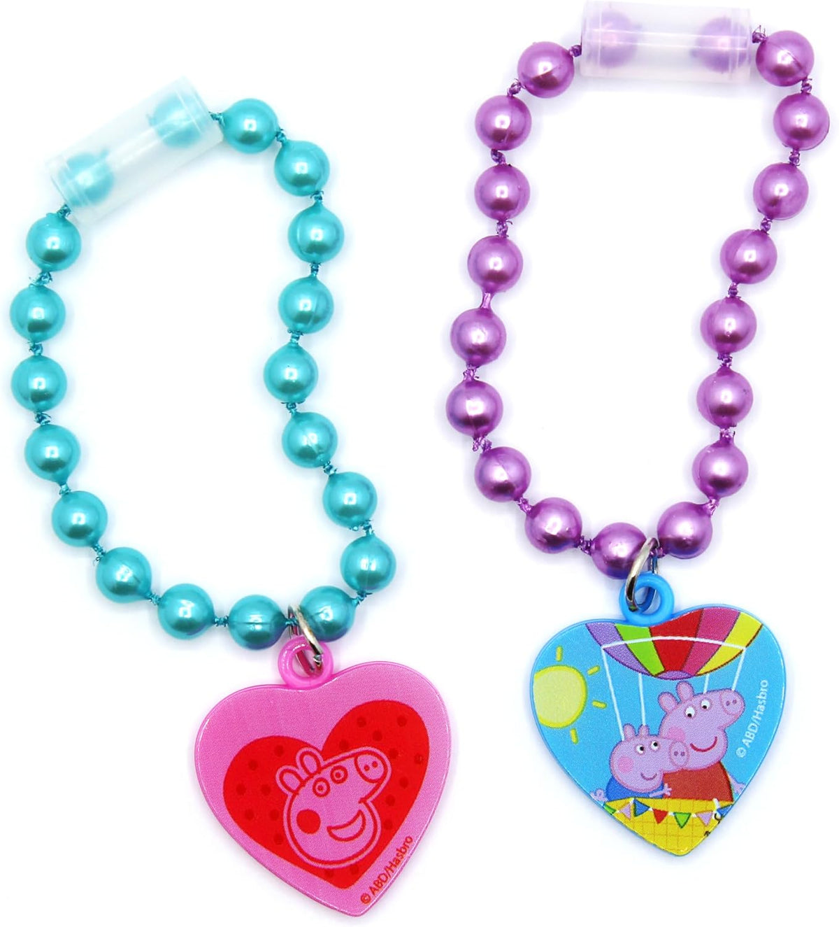 Joytoy Kalendarz adwentowy Peppa Pig z biżuterią i akcesoriami do włosów, 28 x 7 x 28 cm